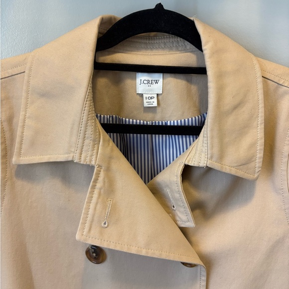 J.Crew trench coat 10P medium - Picture 5 of 14